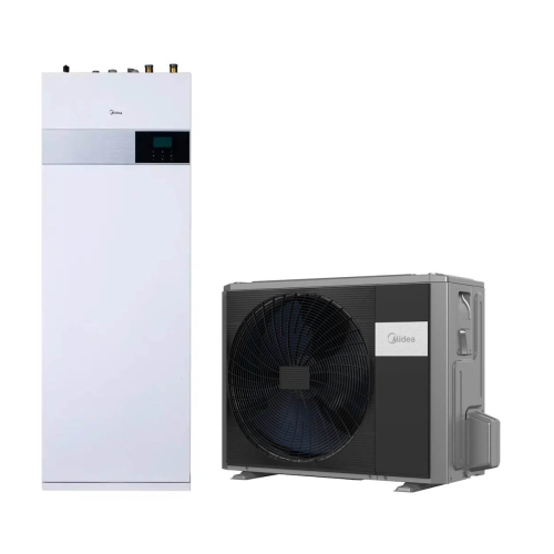 MIDEA MHA-V6W/D2N8-B2H2-IWT190 M-Thermal osztott levegő - víz hőszivattyú HMW tárolóval + 3kw beépített fűtőpatron (6kw,1 fázis),